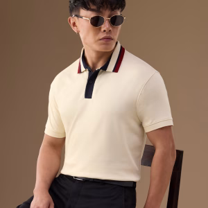 Premium Polo: Tofu white