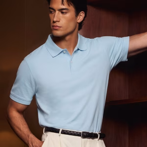 Power Polo: Cerulean Blue Polos